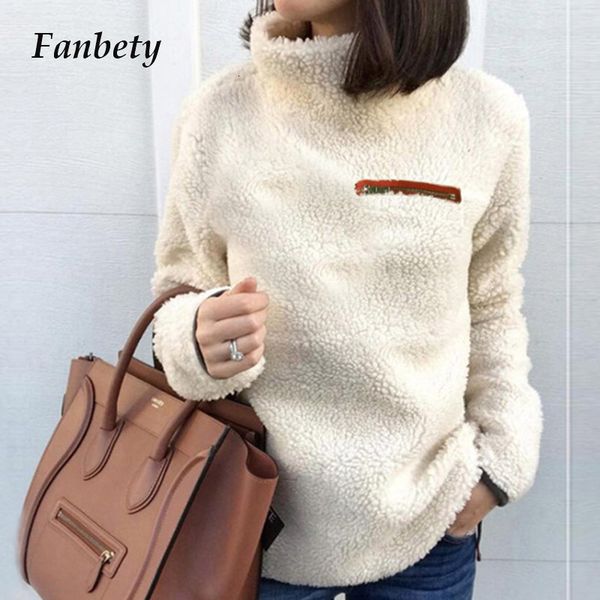 women's knits & tees women winter turtleneck fleece sweatshirt hoodie long sleeve solid zipper pullover female casual plus si, White
women's knits & tees women winter turtleneck fleece sweatshirt hoodie long sleeve solid zipper pullover female casual plus si, White