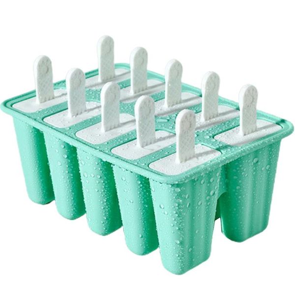 baking moulds 10 grid silicone ice cream mold diy bartender with lid kitchen tools non-stick children's popsicle
baking moulds 10 grid silicone ice cream mold diy bartender with lid kitchen tools non-stick children's popsicle