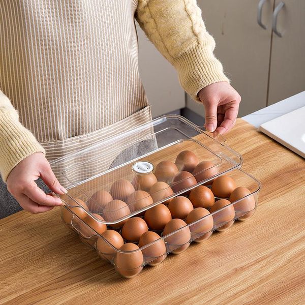 kitchen storage & organization clear covered egg holders for refrigerator 24 holder tray box dispenser stackable plastic eggs containers ts3
kitchen storage & organization clear covered egg holders for refrigerator 24 holder tray box dispenser stackable plastic eggs containers ts3