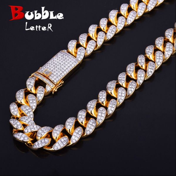 finish mens 20mm heavy iced zircon miami cuban link necklace choker bling bling hip hop jewelry gold color chain 18 20, Silver
finish mens 20mm heavy iced zircon miami cuban link necklace choker bling bling hip hop jewelry gold color chain 18 20, Silver