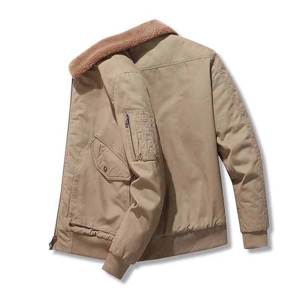 men's jackets winter cotton work jacket plus velvet thick loose large lapel warm, Black;brown
men's jackets winter cotton work jacket plus velvet thick loose large lapel warm, Black;brown