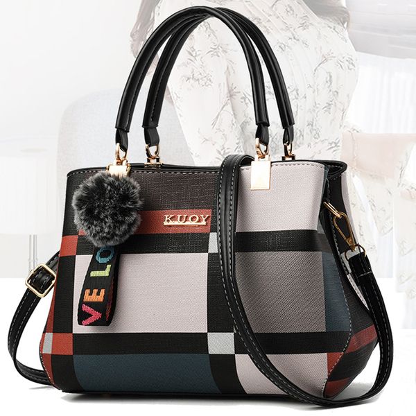 handbag women stitching wild messenger designer plaid shoulder bag totes
handbag women stitching wild messenger designer plaid shoulder bag totes