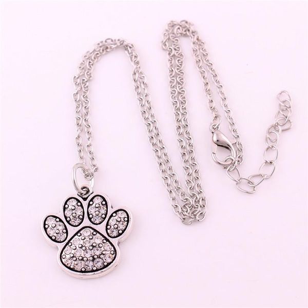 pendant necklaces cute necklace cat print shape design and sparkling crystal lover good gift zinc alloy provide drop, Silver
pendant necklaces cute necklace cat print shape design and sparkling crystal lover good gift zinc alloy provide drop, Silver