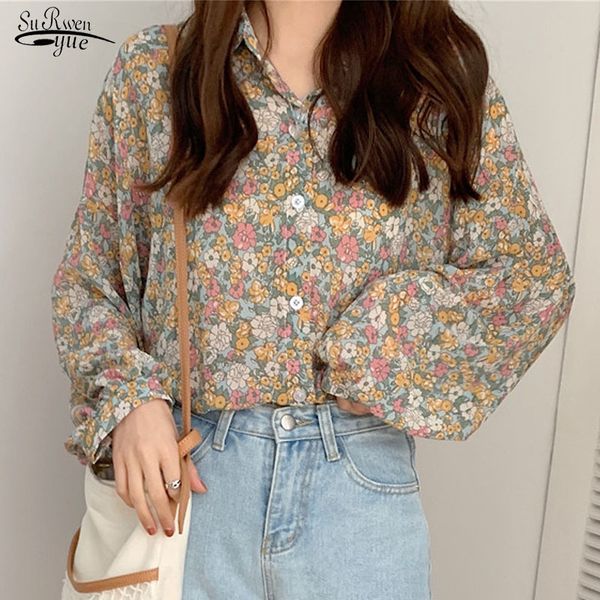autumn casual plus size print chiffon blouse women korean puff long sleeve floral shirts cardigan blusas 10312 210521, White
autumn casual plus size print chiffon blouse women korean puff long sleeve floral shirts cardigan blusas 10312 210521, White