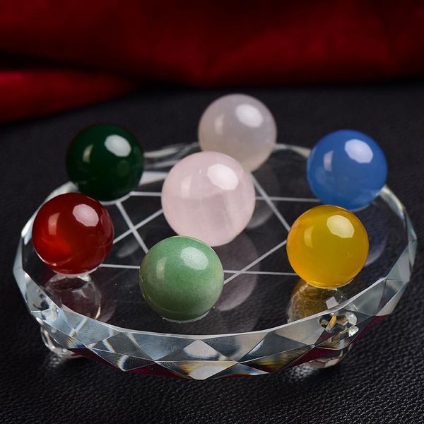 decorative objects & figurines natural crystal mineral jewelry a set of seven-star ball citrine guardian health healing stone repair home de
decorative objects & figurines natural crystal mineral jewelry a set of seven-star ball citrine guardian health healing stone repair home de