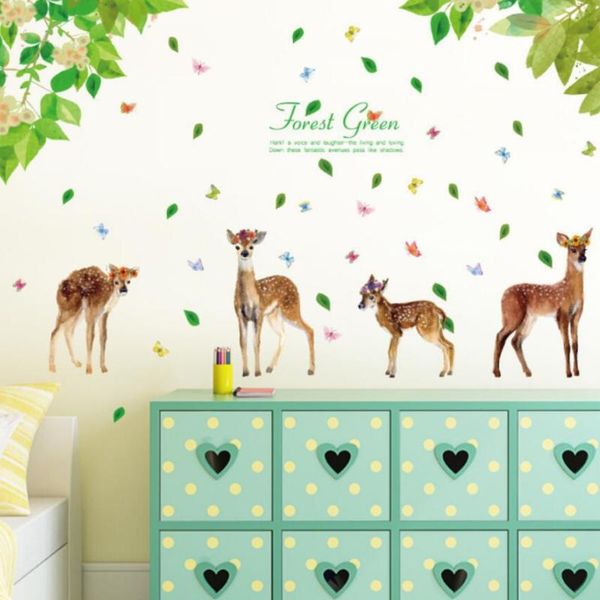 wall stickers fresh deer decoration for living room, bedroom, study, sofa tv background
wall stickers fresh deer decoration for living room, bedroom, study, sofa tv background