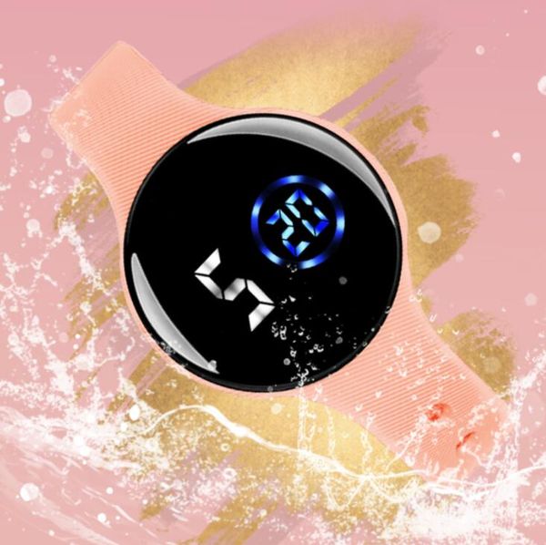 round led touch jelly watch silicone band waterproof digital movement fashion sports style bracelet wristwatches for men women, Slivery;brown
round led touch jelly watch silicone band waterproof digital movement fashion sports style bracelet wristwatches for men women, Slivery;brown