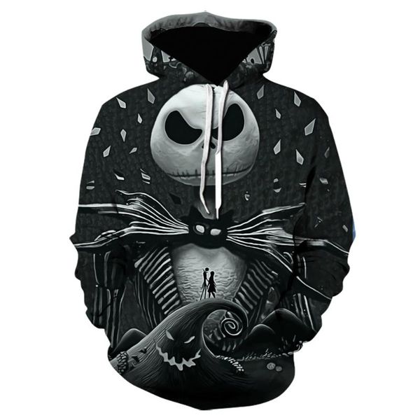 men's hoodies & sweatshirts fashion hoodie 3d printingwomen/men casual nightmare hooded sweatshirt streetwear before christmas, Black
men's hoodies & sweatshirts fashion hoodie 3d printingwomen/men casual nightmare hooded sweatshirt streetwear before christmas, Black