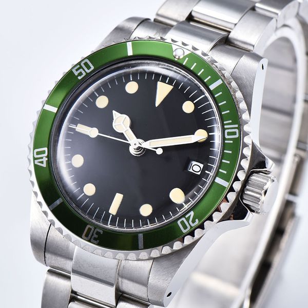 ancient clock mechanical 1960 retro gentlemen 40mm black sterile iron plate green aluminium headgear 9, Slivery;brown
ancient clock mechanical 1960 retro gentlemen 40mm black sterile iron plate green aluminium headgear 9, Slivery;brown