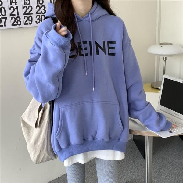 women's hoodies & sweatshirts loose oversize hoodie autumn long sleeve solid pockets letters sweatshirt women 2021 simple casual fall s, Black
women's hoodies & sweatshirts loose oversize hoodie autumn long sleeve solid pockets letters sweatshirt women 2021 simple casual fall s, Black