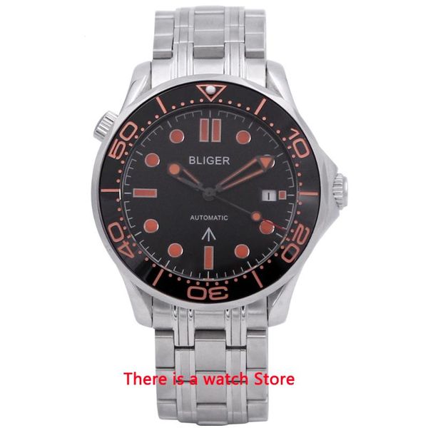 wristwatches bliger 41mm miyota automatic mechanical men watch sapphire crystal luminous date function wristwatch, Slivery;brown
wristwatches bliger 41mm miyota automatic mechanical men watch sapphire crystal luminous date function wristwatch, Slivery;brown