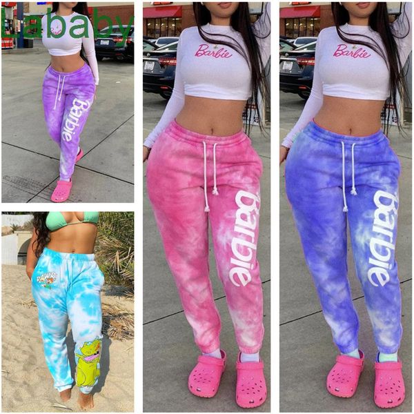 women sweatpants designer autumn new ins tie dyed leisure sports pants with loose hems and high waist letters leggings 4 colours, Gray 
women sweatpants designer autumn new ins tie dyed leisure sports pants with loose hems and high waist letters leggings 4 colours, Gray