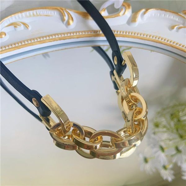 chokers fashion leather letter dd pendant necklace for women girl aesthetic stainless steel chain punk streetstyle jewelry, Golden;silver
chokers fashion leather letter dd pendant necklace for women girl aesthetic stainless steel chain punk streetstyle jewelry, Golden;silver