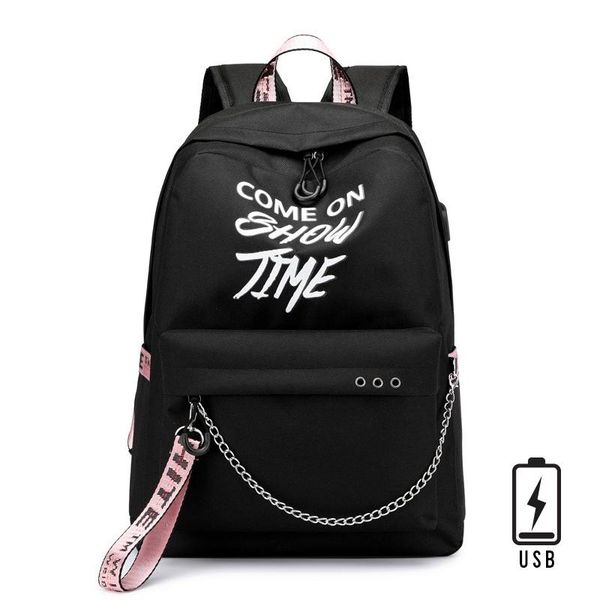 school bags fashion luminous print letter women usb charge backpacks men laprucksack teenage girls travel shoulder backpack
school bags fashion luminous print letter women usb charge backpacks men laprucksack teenage girls travel shoulder backpack