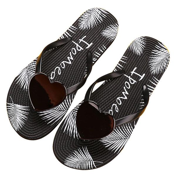 women slippers flip flops comfortable pool slides love decoration non slip tong sandal flat heel beach slipper casual ladies platform stripe, Black
women slippers flip flops comfortable pool slides love decoration non slip tong sandal flat heel beach slipper casual ladies platform stripe, Black