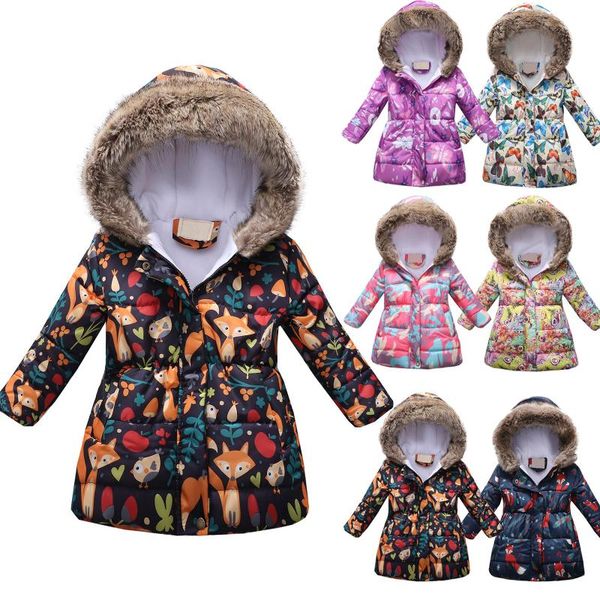 down coat winter children's jackets for girl fashion cotton-padded parka girls clothes children outerwear 2-11 years, Blue;gray
down coat winter children's jackets for girl fashion cotton-padded parka girls clothes children outerwear 2-11 years, Blue;gray