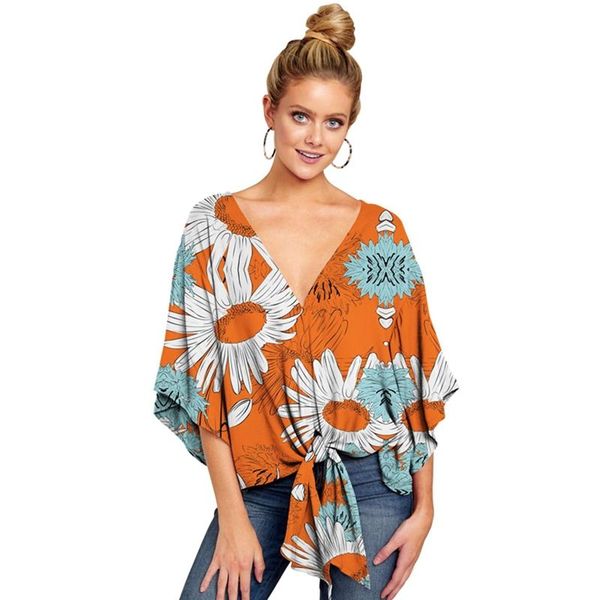 women's blouses & shirts oversized shirt 2021 summer clothes casual v neck three quarter sleeve elegant chemise femme plus size street, White
women's blouses & shirts oversized shirt 2021 summer clothes casual v neck three quarter sleeve elegant chemise femme plus size street, White