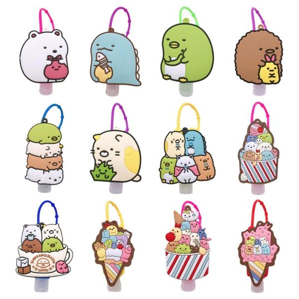 storage bottles & jars 30ml clear plastic refillable empty bottle with detachable silicone holder cartoon ice cream animal case keychain car
storage bottles & jars 30ml clear plastic refillable empty bottle with detachable silicone holder cartoon ice cream animal case keychain car