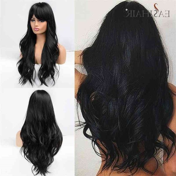 cosplay easihair long black body wave synthetic wigs with full bangs for white/black women brazilian american natural hair
cosplay easihair long black body wave synthetic wigs with full bangs for white/black women brazilian american natural hair