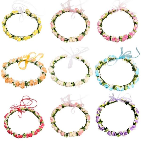 hair clips & barrettes bohemia rose flower floral garland 9 colors band summer beach taking pos wedding accessories jewelry, Golden;silver
hair clips & barrettes bohemia rose flower floral garland 9 colors band summer beach taking pos wedding accessories jewelry, Golden;silver