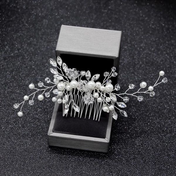 hair clips & barrettes crystal rhinestone pearl comb bridal wedding jewelry accessories for bride bridesmaid handmade tiaras decor, Golden;silver
hair clips & barrettes crystal rhinestone pearl comb bridal wedding jewelry accessories for bride bridesmaid handmade tiaras decor, Golden;silver