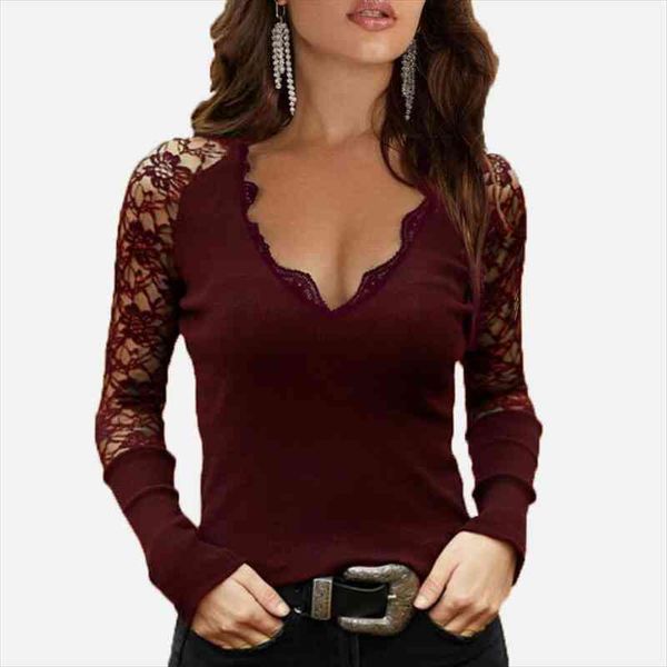 floral casual v neckline womens shirt long sleeves patchwork lace deep neck solid lady spring summer slim women, White
floral casual v neckline womens shirt long sleeves patchwork lace deep neck solid lady spring summer slim women, White