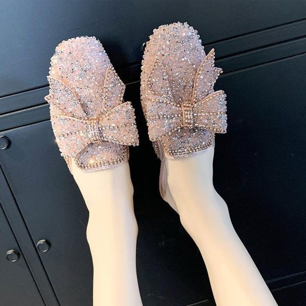 women summer slippers butterfly-knot fashion ladies square toe woman shoes bling female flats comfort footwear 2021, Black
women summer slippers butterfly-knot fashion ladies square toe woman shoes bling female flats comfort footwear 2021, Black
