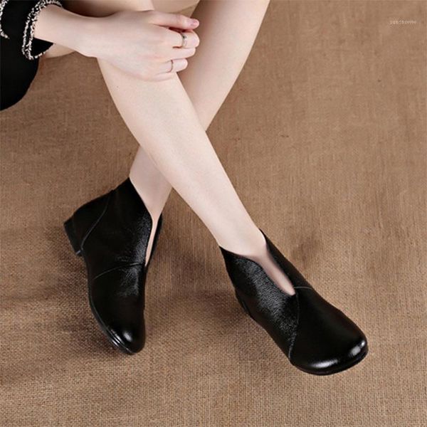 boots women ankle ladies pu leather sewing falts shoes female round toe slip on fashion woman comfort casual footwear, Black
boots women ankle ladies pu leather sewing falts shoes female round toe slip on fashion woman comfort casual footwear, Black