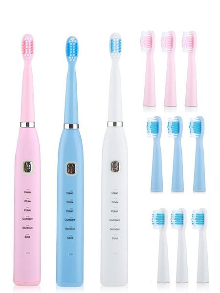 smart electric toothbrush professional sonic for kids tooth cleaner 6 mode usb rechargerable waterproof oral teeth cleaning tool
smart electric toothbrush professional sonic for kids tooth cleaner 6 mode usb rechargerable waterproof oral teeth cleaning tool