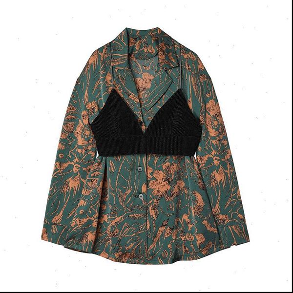 autumn womens shirts vintage style printing loose blouse shirt long sleeve fashion casual women two piece suit female, White
autumn womens shirts vintage style printing loose blouse shirt long sleeve fashion casual women two piece suit female, White