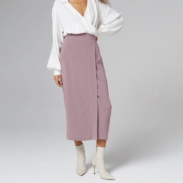 paris girl high-waist women skirt retro temperament irregular elegant office lady mid-calf length women's straight femme 210524, Black
paris girl high-waist women skirt retro temperament irregular elegant office lady mid-calf length women's straight femme 210524, Black