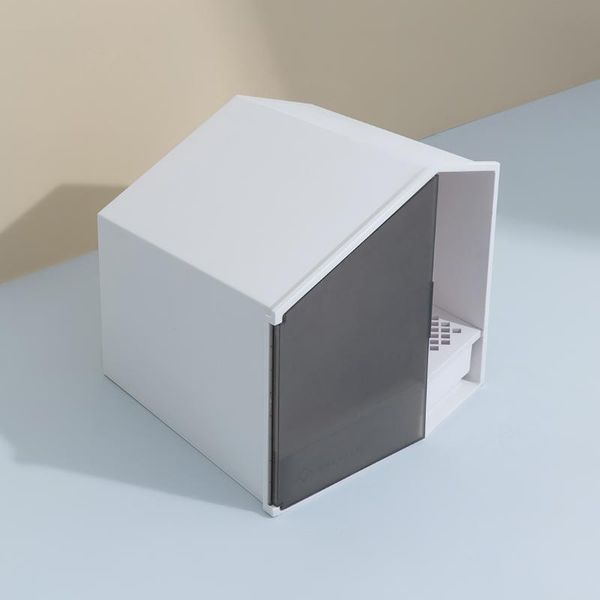 other cat supplies simple modern semi closed abs litter basin l-shaped sand control corridor drawer type deodorant anti splash pet
other cat supplies simple modern semi closed abs litter basin l-shaped sand control corridor drawer type deodorant anti splash pet