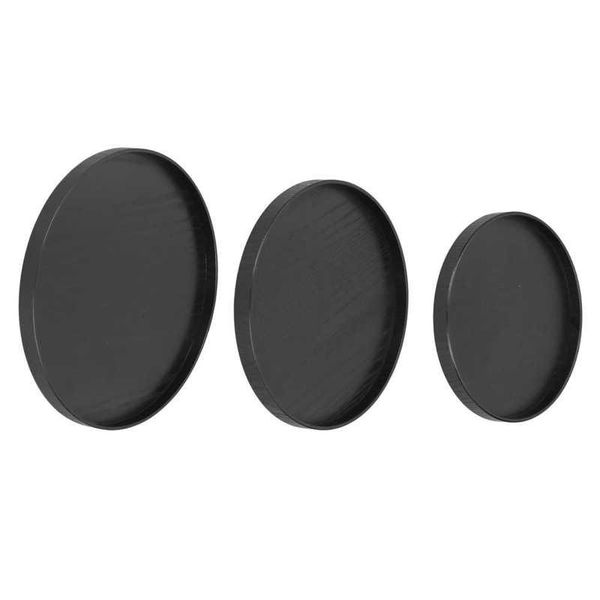 round serving tray wood tea wooden coffee snack plate for el kitchen storage & organization
round serving tray wood tea wooden coffee snack plate for el kitchen storage & organization