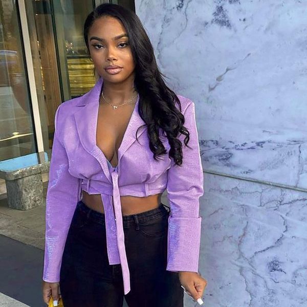 women's jackets 2021 purple casual women coat jacket pu leather autumn cardigan turn down collar deep v neck fashion bandage outwear, Black;brown
women's jackets 2021 purple casual women coat jacket pu leather autumn cardigan turn down collar deep v neck fashion bandage outwear, Black;brown