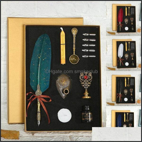 event festive party supplies home & gardenparty favor vintage antique feather quill pen set dip fountain collectibles writing ink stationery
event festive party supplies home & gardenparty favor vintage antique feather quill pen set dip fountain collectibles writing ink stationery