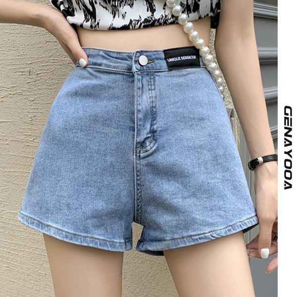 women's shorts genayooa vintage jeans women casual slim high waist denim summer korean style booty 2021, White;black
women's shorts genayooa vintage jeans women casual slim high waist denim summer korean style booty 2021, White;black