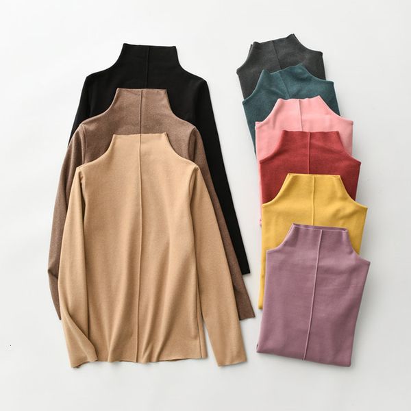 women's knits & tees winter turtleneck sweater thicked long sleeve candy color sweaters big 2xl size casual women clothes kpac, White
women's knits & tees winter turtleneck sweater thicked long sleeve candy color sweaters big 2xl size casual women clothes kpac, White