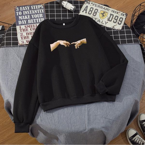 women's hoodies & sweatshirts vintage skuggna creation hands art oversized hoodie jumper outfits tumblr streetwear 90s aesthetic haraju, Black
women's hoodies & sweatshirts vintage skuggna creation hands art oversized hoodie jumper outfits tumblr streetwear 90s aesthetic haraju, Black