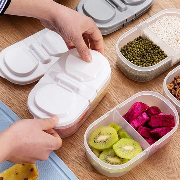 double grids transparent seal box with buckle kitchen refrigerator storage bottles & jars
double grids transparent seal box with buckle kitchen refrigerator storage bottles & jars