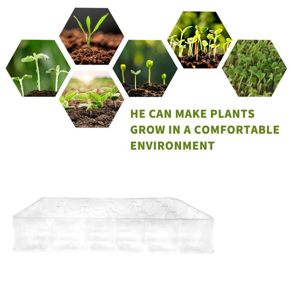 planters & pots est 5pcs multiple cells seedling starter trays transparent planting for seedlings greenhouse
planters & pots est 5pcs multiple cells seedling starter trays transparent planting for seedlings greenhouse