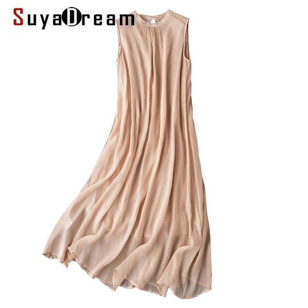 casual dresses suyadream woman midi dress 100%silk solid sleeveless tank 2021 spring summer beach, Black;gray
casual dresses suyadream woman midi dress 100%silk solid sleeveless tank 2021 spring summer beach, Black;gray