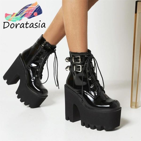 boots doratasia big size 44 female motorcycle zipper high heel ankle platform women punk gothic street, Black
boots doratasia big size 44 female motorcycle zipper high heel ankle platform women punk gothic street, Black