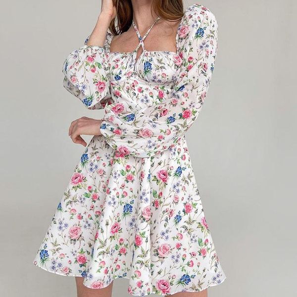 casual dresses floral dress women fall slim square neck puff long sleeve 2021 lace up print elegant a-line wrapped chest, Black;gray
casual dresses floral dress women fall slim square neck puff long sleeve 2021 lace up print elegant a-line wrapped chest, Black;gray