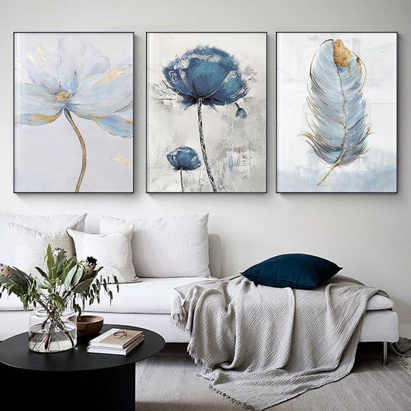 paintings scandinavian flower canvas art abstract painting print feather decoration picture for living room nordic home decor wall poster
paintings scandinavian flower canvas art abstract painting print feather decoration picture for living room nordic home decor wall poster