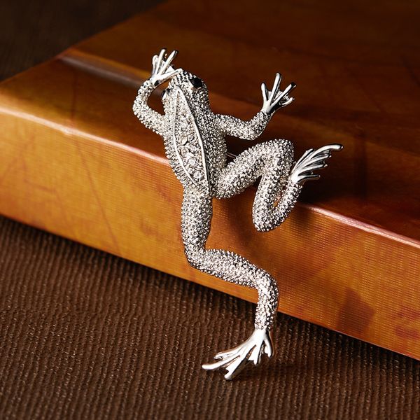 lovely rhinestone jumping frog brooches vintage silver color metal frog animal brooch pins jewelry giftsdio chan contact, Gray
lovely rhinestone jumping frog brooches vintage silver color metal frog animal brooch pins jewelry giftsdio chan contact, Gray