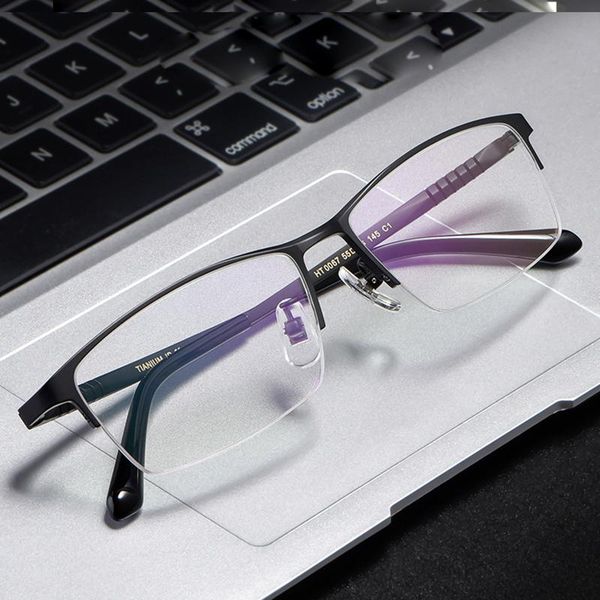 fashion sunglasses frames brand design men pure titanium glasses frame ip plating optical half eyeglasses oculos myopia multifocal square ey, Black
fashion sunglasses frames brand design men pure titanium glasses frame ip plating optical half eyeglasses oculos myopia multifocal square ey, Black