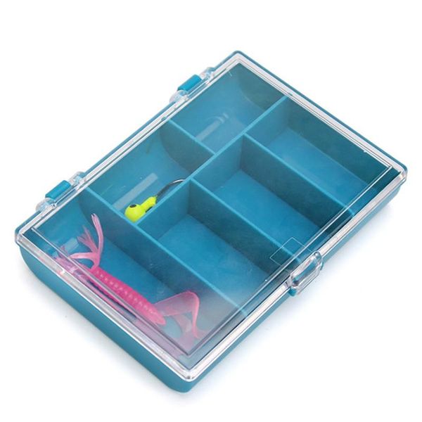 fishing accessories portable 6 slots tackle box organization case for bait lure fishhook tools
fishing accessories portable 6 slots tackle box organization case for bait lure fishhook tools