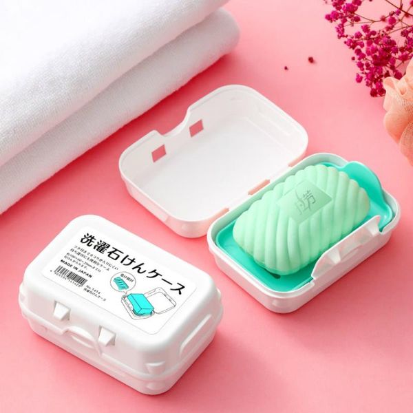 soap dish with lid drain portable box household laundry holder bathroom storage supplies dishes
soap dish with lid drain portable box household laundry holder bathroom storage supplies dishes