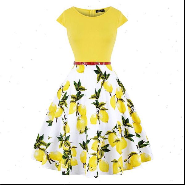 plus womens dresses size 4xl dress kleding vrouwen vintage elegant cap sleeve lemon flower print pin up fashionable kerst jurk, Black;gray
plus womens dresses size 4xl dress kleding vrouwen vintage elegant cap sleeve lemon flower print pin up fashionable kerst jurk, Black;gray
