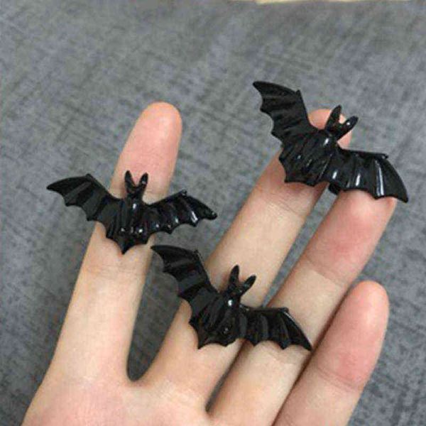 vintage gothic halloween black bat ring jewelry opening adjustable punk style ring male female couple hip-hop index finger ring g1125, Slivery;golden
vintage gothic halloween black bat ring jewelry opening adjustable punk style ring male female couple hip-hop index finger ring g1125, Slivery;golden